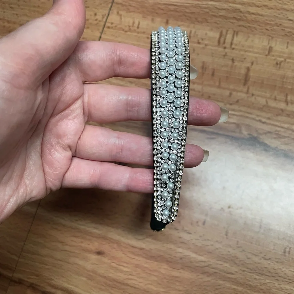 Pearl Rhinestone Headband